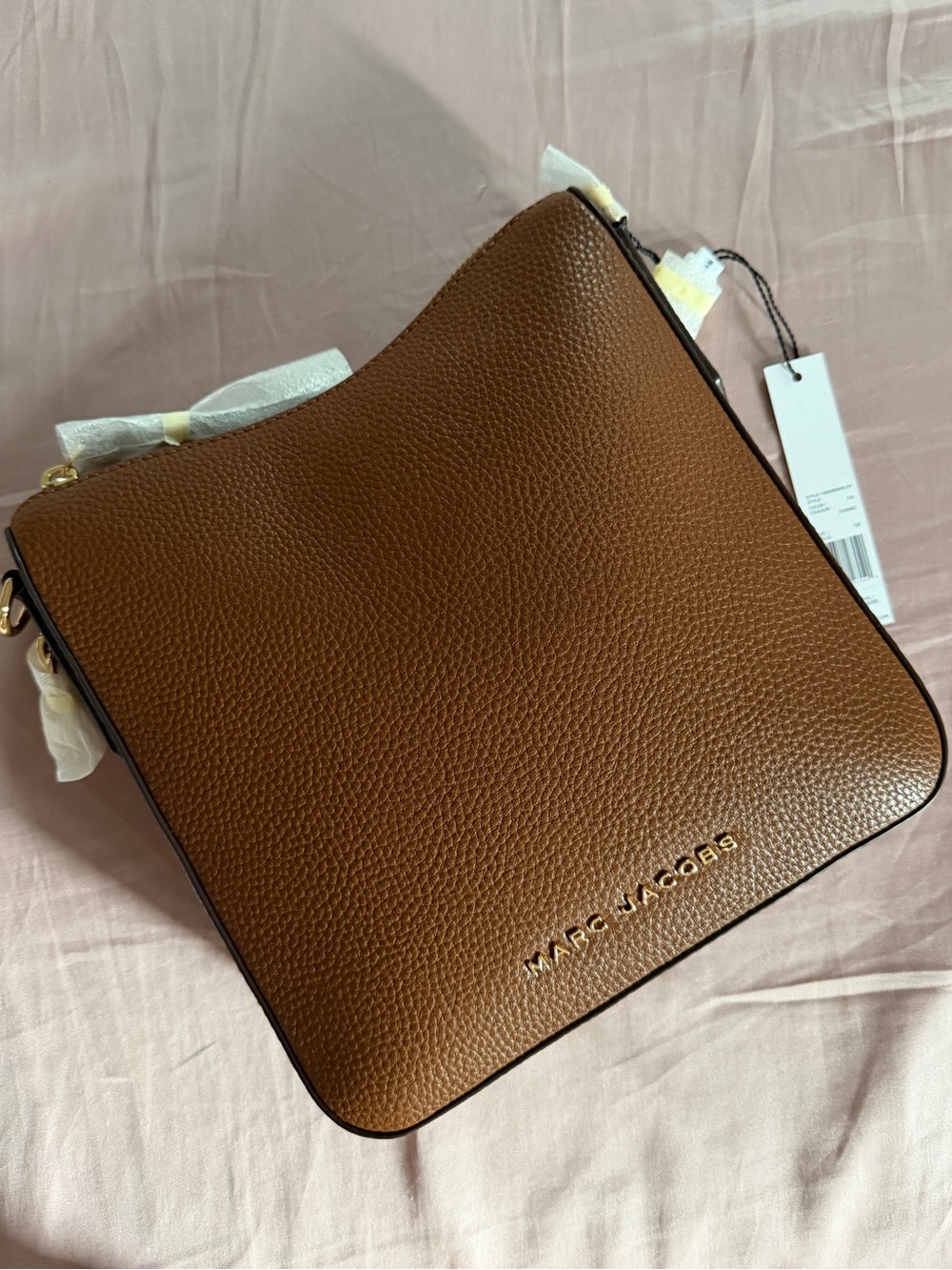 The Marc Jacobs Drifter Swing Pack Bag in Cognac BNWT
